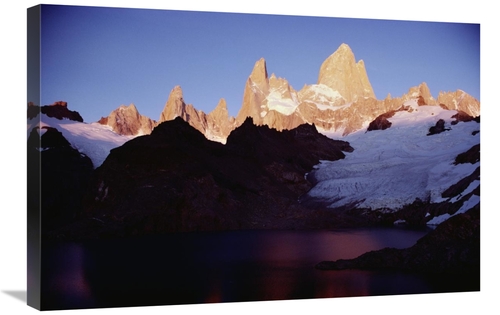 Global Gallery GCS-451455-2030-142 20 x 30 in. Sunrise Glow on High Gr