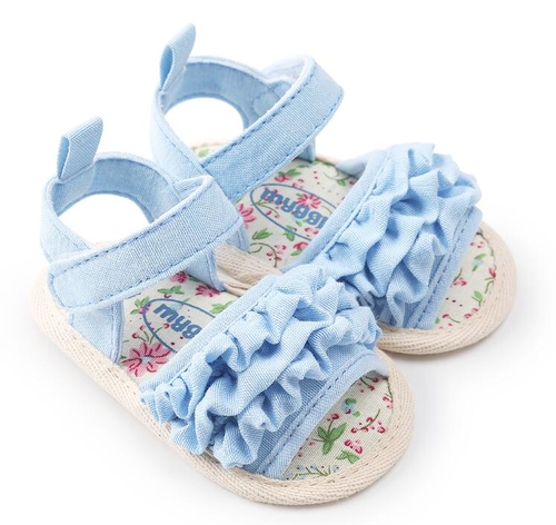 Newborn Baby flower style Summer baby Shoes kids