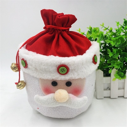 Cute Christmas Gift Candy Bag  Christmas Santa