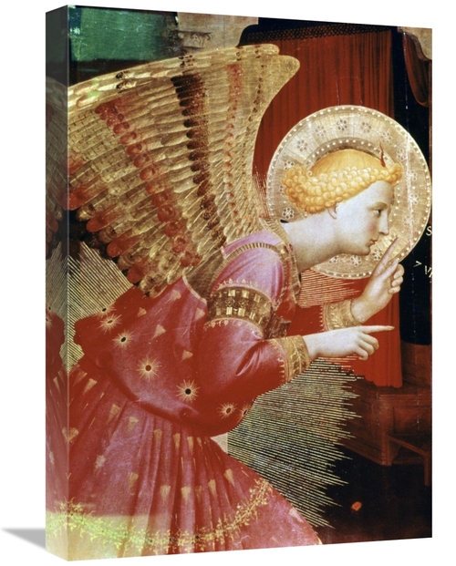 Global Gallery GCS-276545-22-142 22 in. Angel of the Annunciation - De
