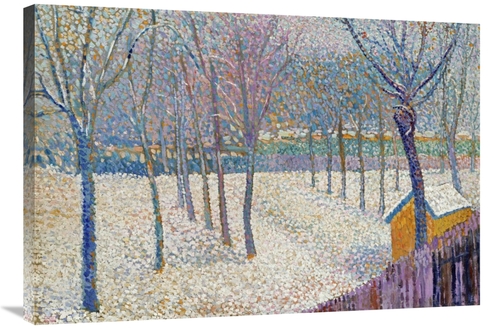 Global Gallery GCS-267010-36-142 36 in. The Orchard in the Snow Art Pr