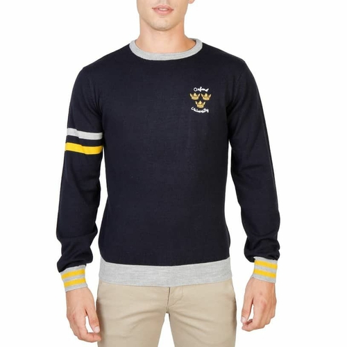 Blue Oxford University OXFORD_TRICOT-CREWNECK-NAVY
