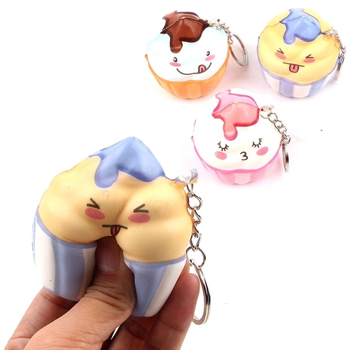 Cute Ice Cream Stress Reliever Squishy Toys