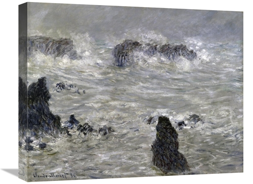 Global Gallery GCS-278709-22-142 22 in. Storm Off the Coast of Belle I