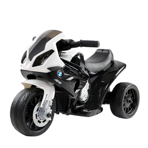 Kids Ride On Motorbike BMW Licensed S1000RR Motorcycle Car Black