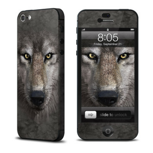 DecalGirl AIP5-GRY-WOLF DecalGirl Apple iPhone 5 Skin - Grey Wolf