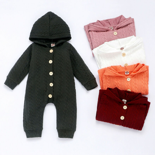 5 Colors Newborn Baby Girl Boy Romper Clothes