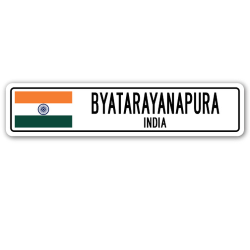 SignMission SSC-Byatarayanapura In Street Sign - Byatarayanapura, 