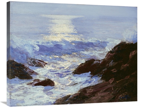 Global Gallery GCS-268406-36-142 36 in. Moonlight Art Print - Edward H