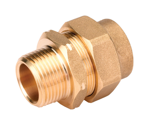 Home-Flex 4884060 0.5 in. dia. Brass Male Adapter