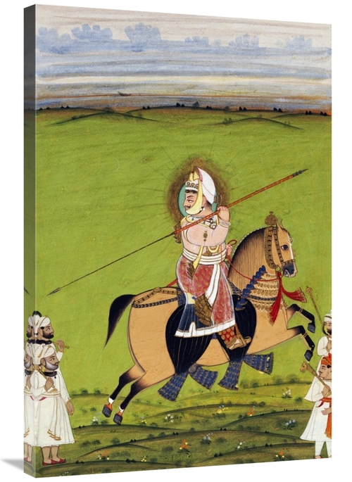 Global Gallery GCS-266865-36-142 36 in. Equestrian Portrait of Maharan