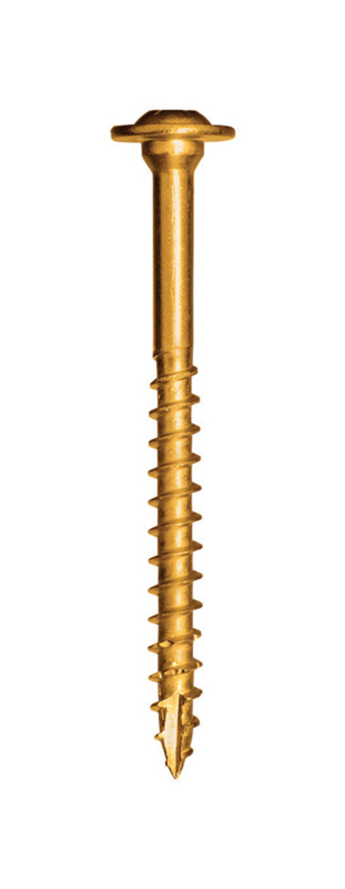 GRK Fasteners 5913348 Star Self Tapping 0.31 in. Dia. x 2.75 in. Yello