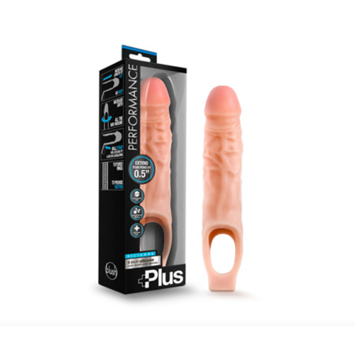 Blush Performance Plus 9 in. Silicone Cock Sheath Penis Extender Sling