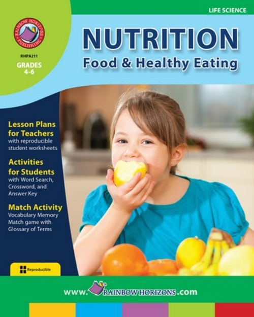 Rainbow Horizons A211 Food & Healthy Eating Nutrition - Grade 4 to 6