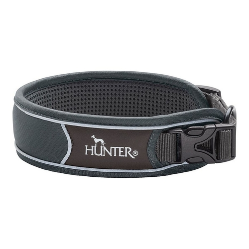 Dog collar Hunter Divo Grey (25-35 cm)