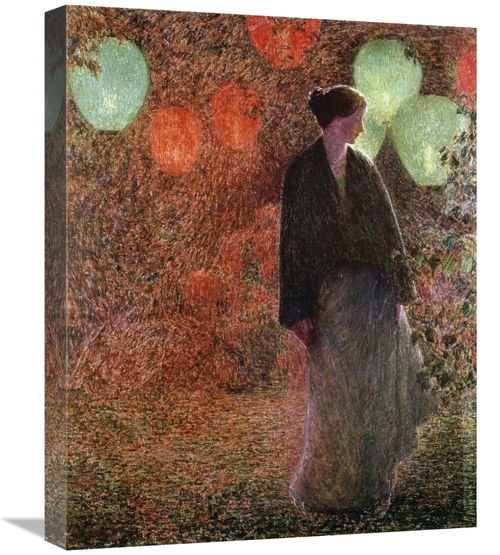 Global Gallery GCS-277855-22-142 22 in. July Night Art Print - Childe 