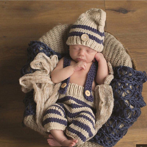 Newborn Photography Props Crochet Knitting Costume