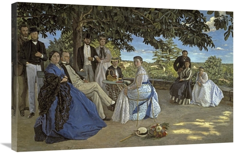 Global Gallery GCS-281694-36-142 36 in. Family Reunion Art Print - Fre