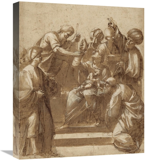 Global Gallery GCS-456816-22-142 22 in. Adoration of the Magi Art Prin