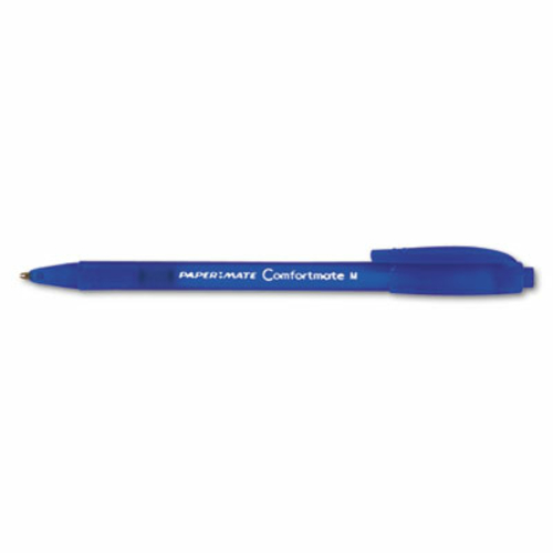 Paper Mate 6310187 ComfortMate Ballpoint Retractable Pen  Blue Ink  Me