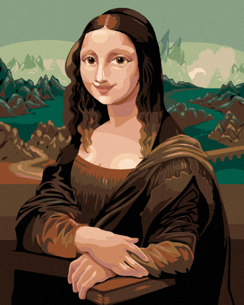 Paint by Numbers - FAIRY-TALE MONA LISA - INSPIRED BY DA VINCI