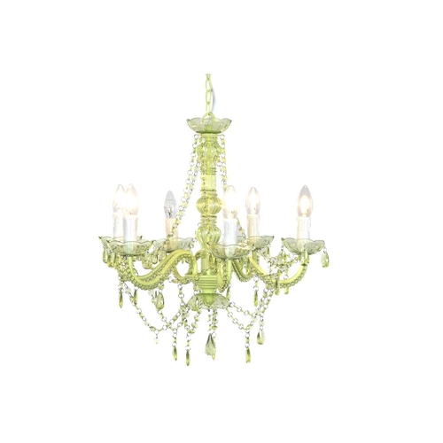 Ceiling Light DKD Home Decor Metal Green Acrylic 25 W (51 x 51 x 100