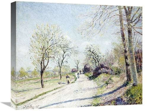 Global Gallery GCS-267307-22-142 22 in. The Road from Veneux to Moret 