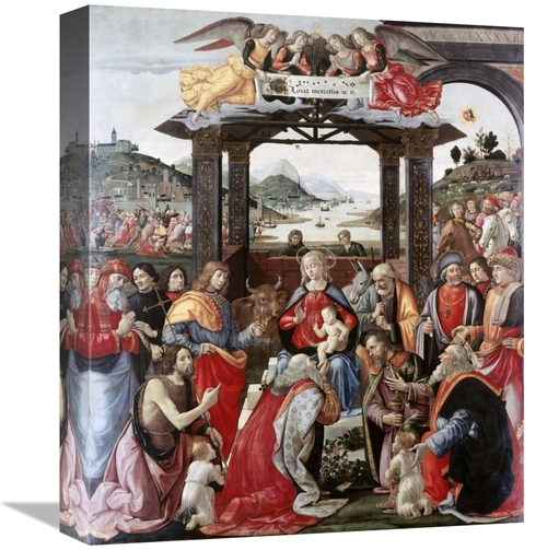 Global Gallery GCS-277683-16-142 16 in. Adoration of the Magi Art Prin