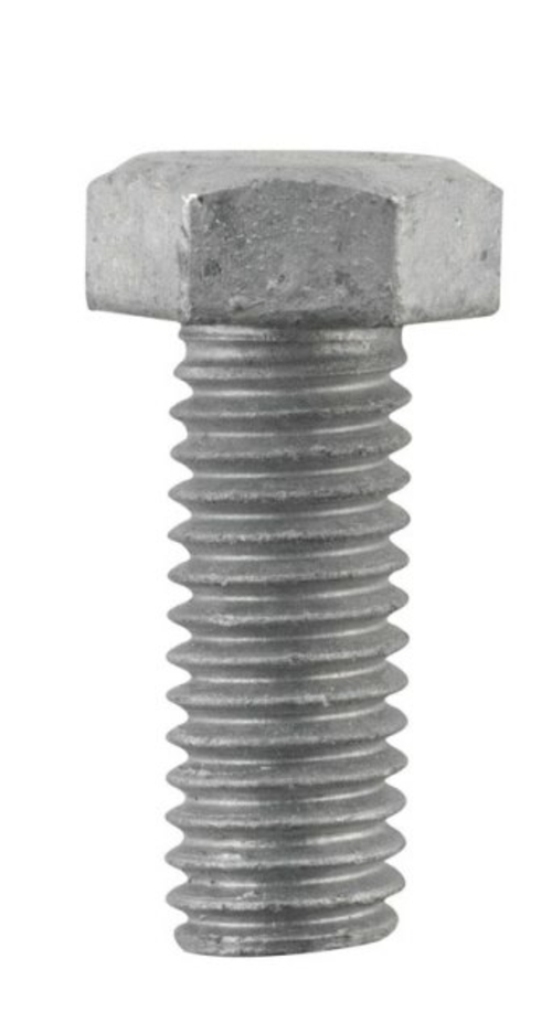 811572 0.375 x 1 in. Galvanized Hex Bolt