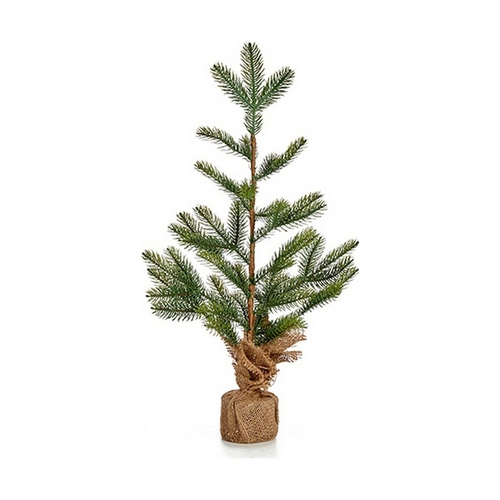 Christmas Tree 13 x 58 x 15 cm Brown Green Plastic