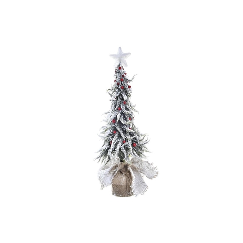 Christmas Tree DKD Home Decor White Red Green PVC Snowfall 25 x 25 x