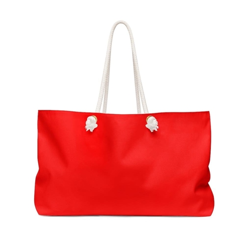 Weekender Tote Bag - Red