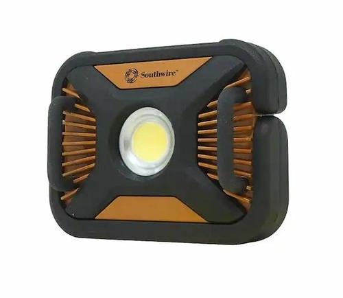 Southwire AL20RSW 2000 Lumen LED Rechargeable Work Light Aluminum & Pl