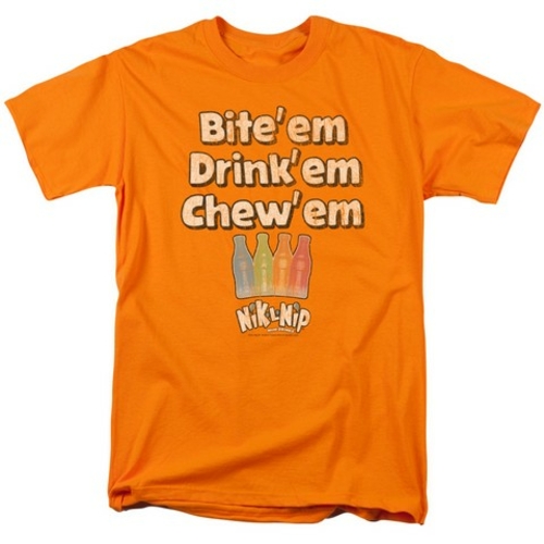 Trevco Dubble Bubble-Bite Drink Chew - Short Sleeve Adult 18-1 Tee - O