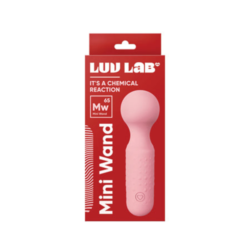 Luv Inc Mw65 Mini Wand Rechargeable Flexible Silicone Vibrator Light