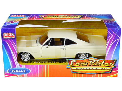 1965 Chevrolet Impala SS 396 Beige \Low Rider Collection\" 1/24
