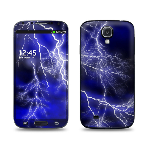 DecalGirl SGS4-APOC-BLU Samsung Galaxy S4 Skin - Apocalypse Blue