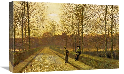 Global Gallery GCS-266438-22-142 22 in. in the Golden Gloaming Art Pri