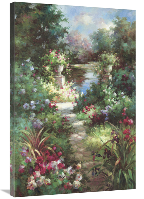 Global Gallery GCS-113753-2436-142 24 x 36 in. Shades of Spring Art Pr