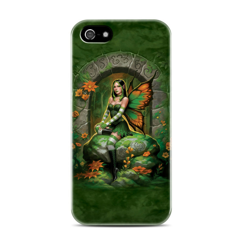 DecalGirl AIP5HC-JADEFAIRY Apple iPhone 5 Hybrid Case - Jade Fairy