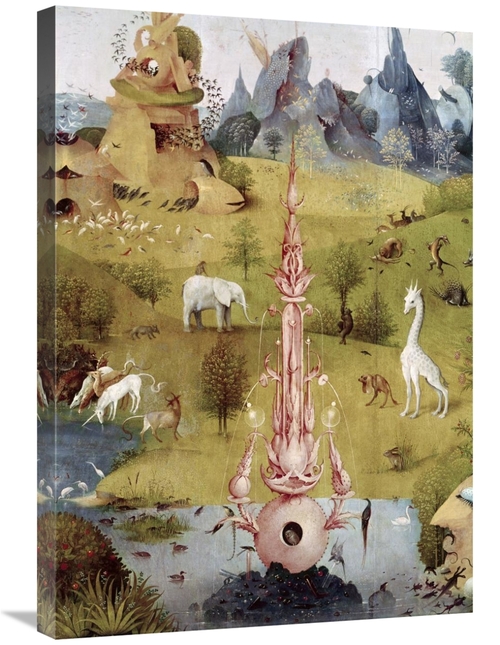 Global Gallery GCS-276789-30-142 30 in. Garden of Earthly Delights - D