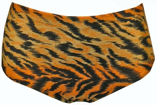 Pizzazz 1100AP -TIG -YS 1100AP Youth Animal Print Cheer Brief, Tig
