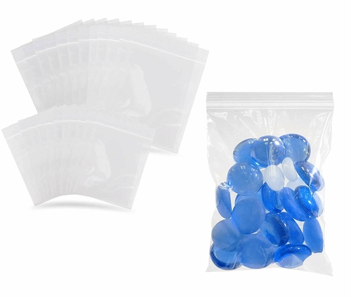 Dukal Case of 1000 Reclosable Ziplock Storage Plastic Bags 8 x 8.