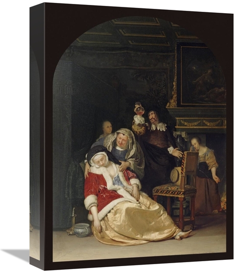 Global Gallery GCS-460069-1216-142 12 x 16 in. The Doctors Visit Art P