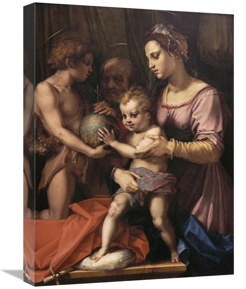 Global Gallery GCS-277353-22-142 22 in. Holy Family Art Print - Andrea