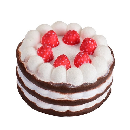 Fashion baby boy toy Mini Strawberry Cake Stress