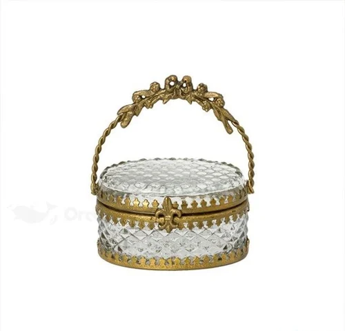 Round Metal Storage Box