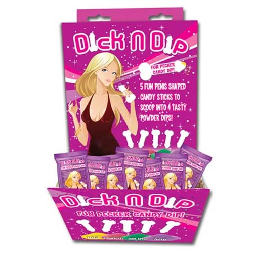 Dick N Dip-Candy Fun Dip (Asst Flavors) 40/Dp