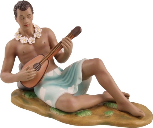 Fine Porcelain "Ukulele Boy"