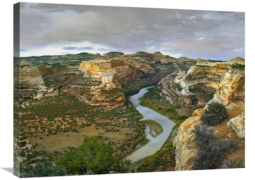 Global Gallery GCS-396862-2432-142 24 x 32 in. Yampa River Flowing Thr